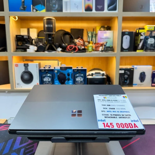 MICROSOFT SURFACE PRO 9 I5 1235U 8GB RAM 256GB SSD ECRAN 3K TACTIL DETACHABLE 