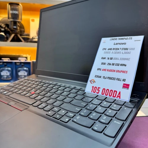 LENOVO THINKPAD E15 AMD RYZEN 7 5800U 16GB RAM 256GB SSD 