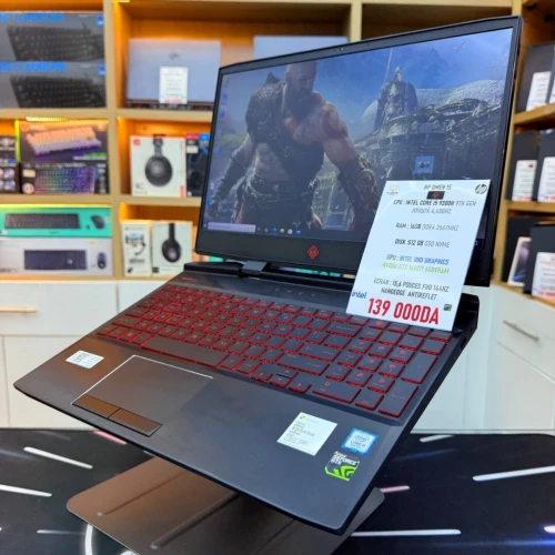 HP OMEN 15 I5 9300H 16GB 512SSD GTX1660TI 6GBVRAM 15.6'' 144HZ