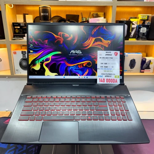 MSI GF75 I7 9750H NVIDIA GTX 1650 16GB RAM 512GB SSD ECRAN 17 FHD