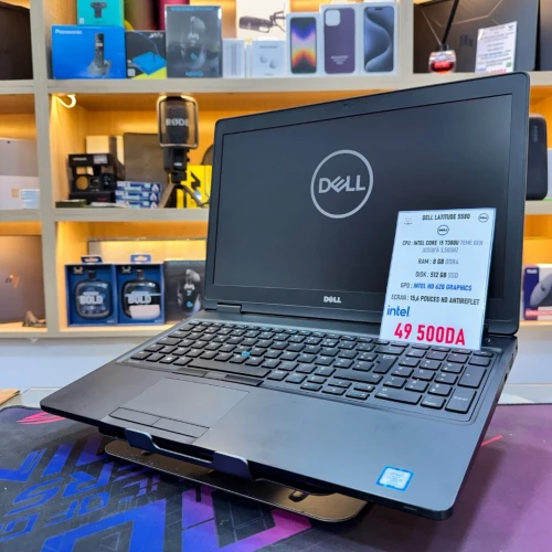 DELL LATITUDE 5580 I5 7300U 7TH GEN 8GB RAM 256GB SSD ECRAN 15 POUCES 