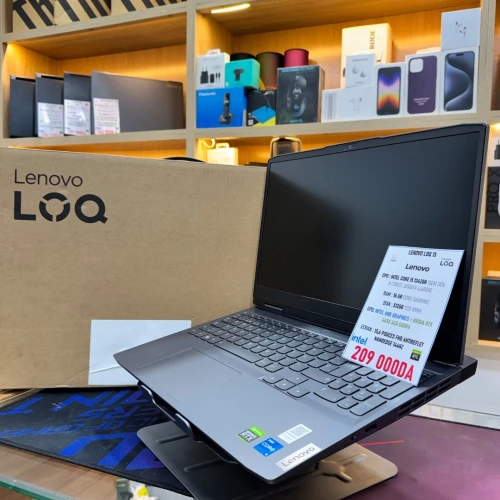 LENOVO LOQ 15  I5 13420H NVIDIA RTX 4050 16GB RAM 512GB SSD 