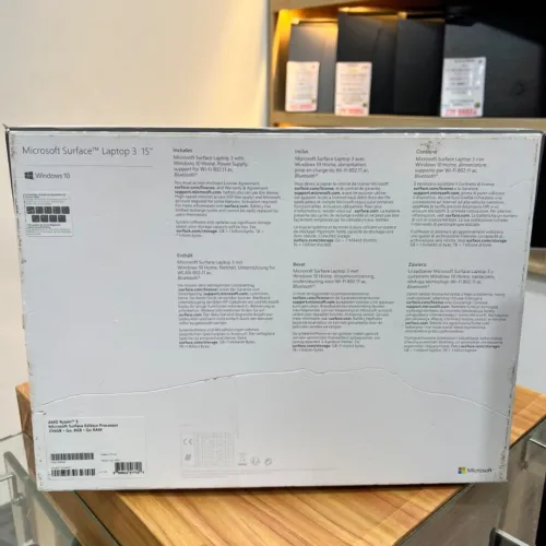 MICROSOFT SURFACE LAPTOP 3 AMD RYZEN 5 8GB RAM 256GB SSD 