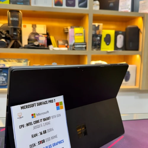 MICROSOFT SURFACE PRO 7 I7 10TH GEN 16GB RAM 512GB SSD ECRAN 3K DÉTACHABLE 