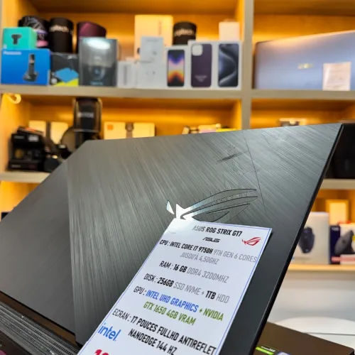 ASUS ROG STRIX G17 I7 9750H NVIDIA GTX 1650 16GB RAM 256GB SSD 1TB HDD