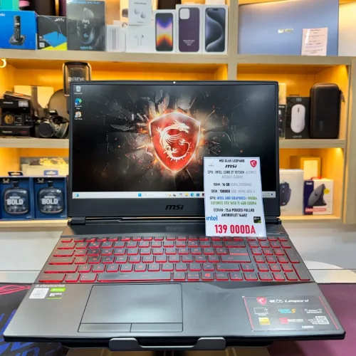 MSI GL65 I7 10750H NVIDIA GTX 1650TI  16GB RAM 1TB SSD ECRAN 144HZ