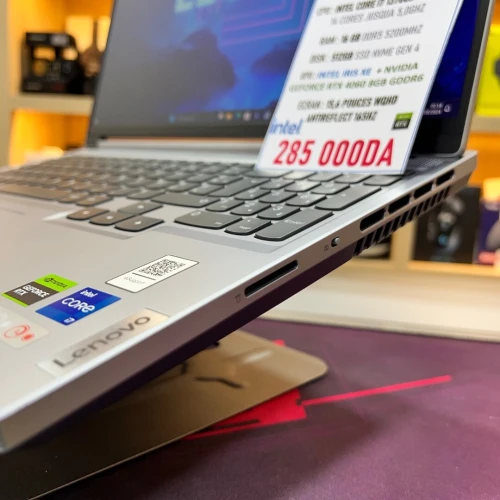 LENOVO LEGION SLIM 5 I7 14700HX NVIDIA RTX 4060 16GB RAM 512GB SSD ECRAN WQHD 165HZ