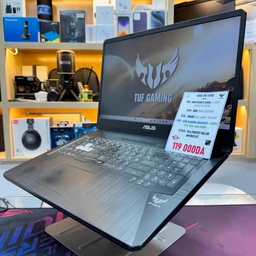 ASUS TUF FX705 AMD RYZEN 5 3550H NVIDIA RTX 1650 8GB RAM 256GB SSD + 1TB HDD 