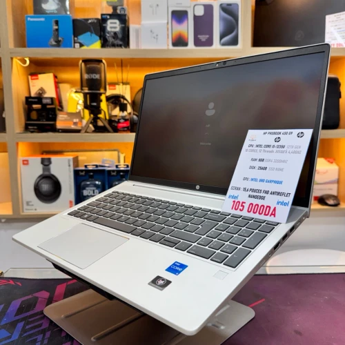 HP PROBBOK 450 G9 I5 1235U 8GB RAM 256GB SSD ECRAN 15POUCES FHD