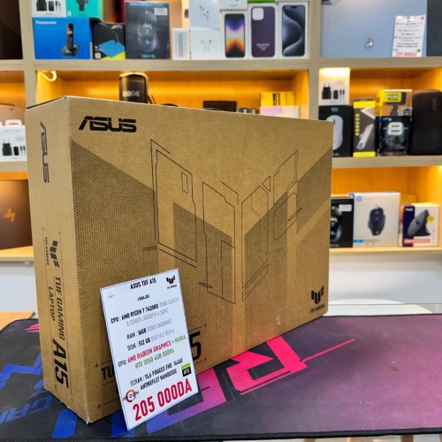 ASUS TUF A15 AMD RYZEN 7 7435HS NVIDIA RTX 3050 16GB RAM 512GB SSD  