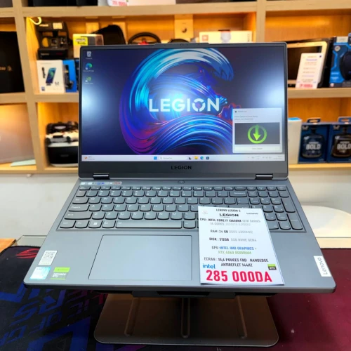 LENOVO LEGION 5 I7 13650HX NVIDIA RTX 4060 24GB RAM 512GB SSD ECRAN QHD 144HZ 