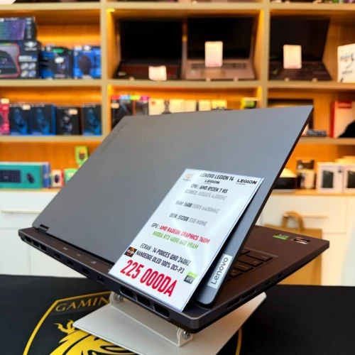 LENOVO LEGION 14 RYZEN 7 HS 8COEUR NVIDIA RTX 4050 16GB RAM 512GB SSD ECRAN OLED 100%DCI-P3 240HZ