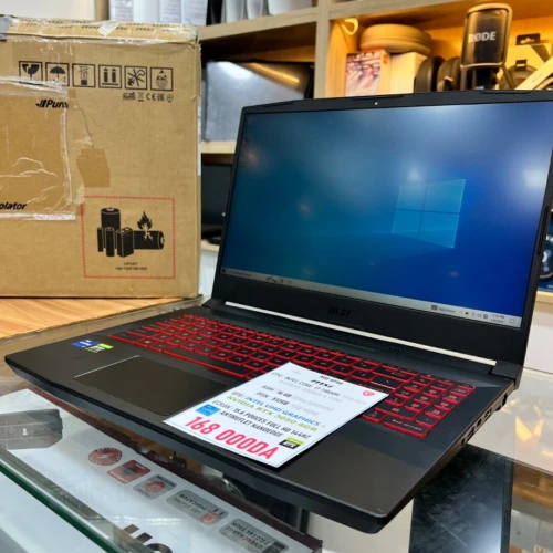 MSI GF66 I7 11800H NVIDIA RTX 3050 16GB RAM 512GB SSD ECRAN 144HZ