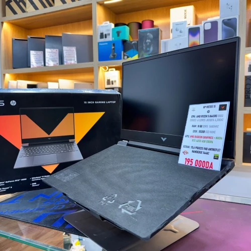 HP VICTUS 15 AMD RYZEN 5 8645HS NVIDIA RTX 4050 8GB RAM 512GB SSD 