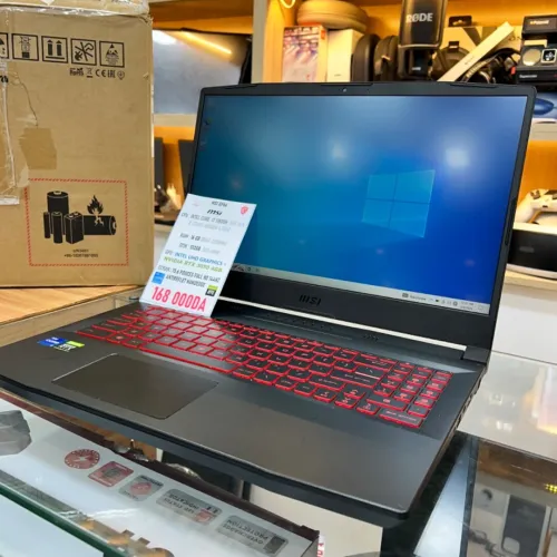 MSI GF66 I7 11800H NVIDIA RTX 3050 16GB RAM 512GB SSD ECRAN 144HZ