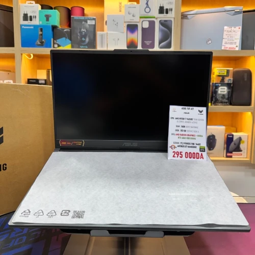 ASUS TUF A17 AMD RYZEN 7 7435HS NVIDIA RTX 4060 16GB RAM 512GB SSD ECRAN 17 POUCES 144HZ 