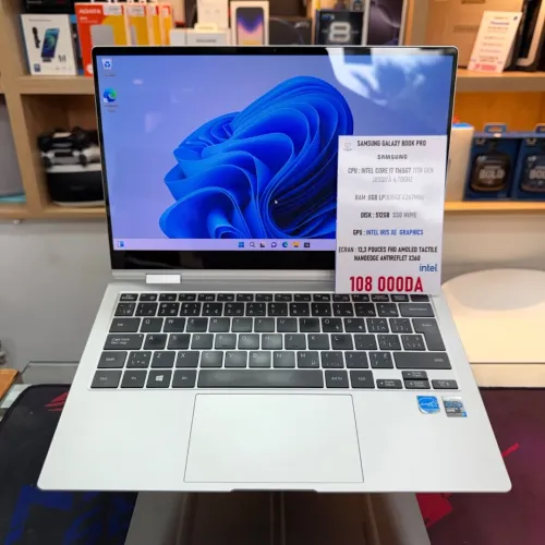 SAMSUNG GALAXYBOOK PRO X360 I7 1165G7 8GB RAM 512GB SSD