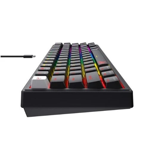 CLAVIER HAVIT GAMENOTE KB903L MECANIQUE RED SWITCH BLACK