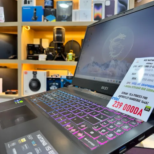 MSI KATANA B13V I7 13620H NVIDIA RTX 4060 16GB RAM 1TB SSD ECRAN FHD 144HZ