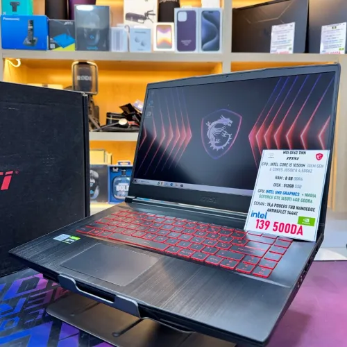 MSI GF63 I5 10500H NVIDIA GTX 1650TI 8GB RAM 512GB SSD 