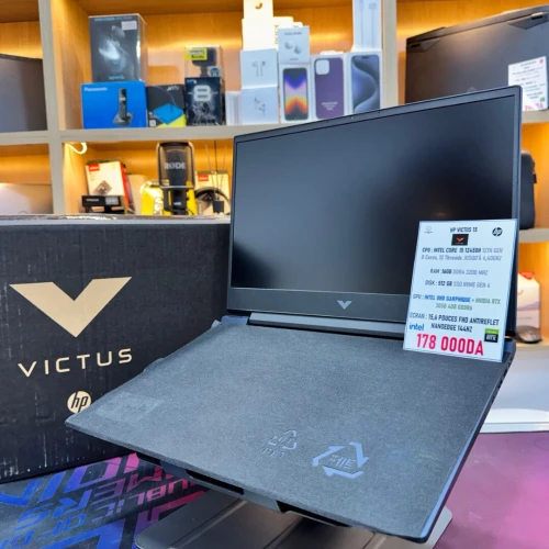 HP VICTUS 15 I5 12450H NVIDAI RTX 3050 16GB RAM 512GB SSD ECRAN FHD 144HZ