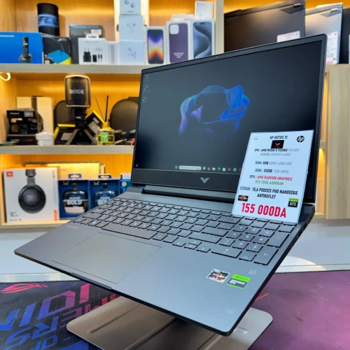 HP VICTUS 15 AMD RYZEN 5 7535HS NVIDIA RTX 2050 8GB RAM 512GB SSD ECRAN 144HZ 
