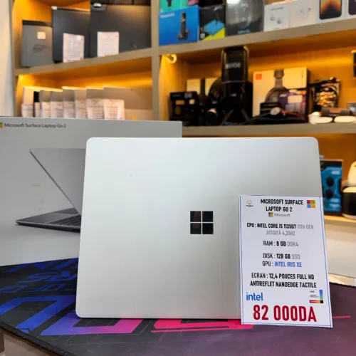 MICROSOFT SURFACE  LAPTOP GO 2 I5 11TH GEN 8GB RAM 128GB SSD 