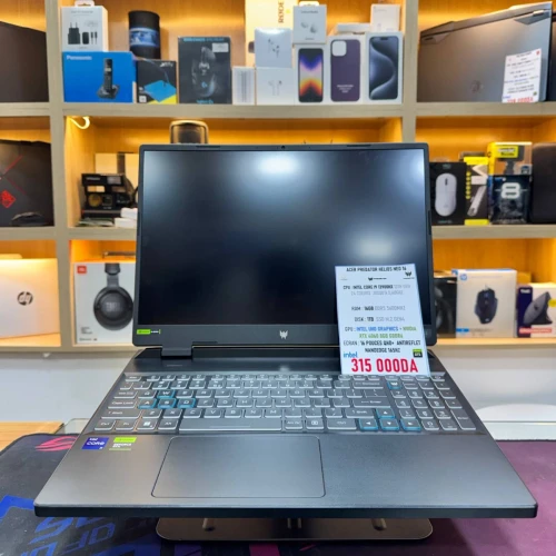 ACER PREDATOR HELIOS NEO 16 I9 13900HX NVIDIA RTX 4060 8GB GDDR6  16GB RAM DDR5 1TB SSD ECRAN 16 QHD