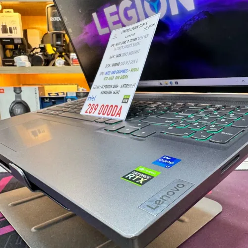 LENOVO LEGION SLIM 5 I7 13700H NVIDIA RTX 4060 16GB RAM DDR5 512GB SSD ECRAN QHD+ 165HE