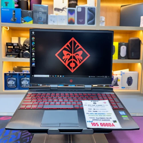 HP OMEN 15 I5 8300H NVIDIA GTX 1050 8GB RAM 256GB SSD + 2TB HDD