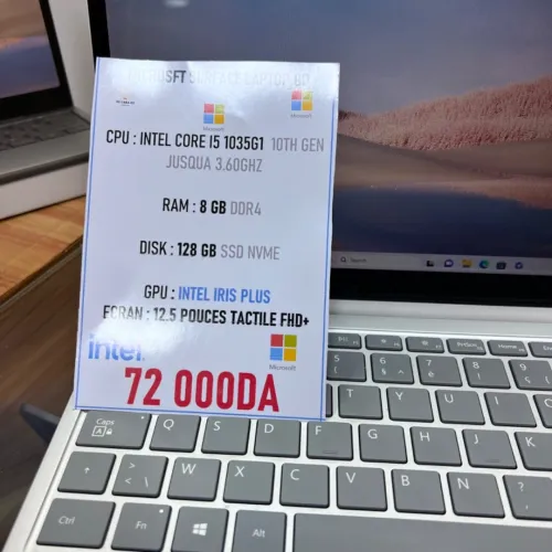 MICROSOFT SURFACE LAPTOP GO I5 10TH GEN 8GB RAM 128GB SSD 