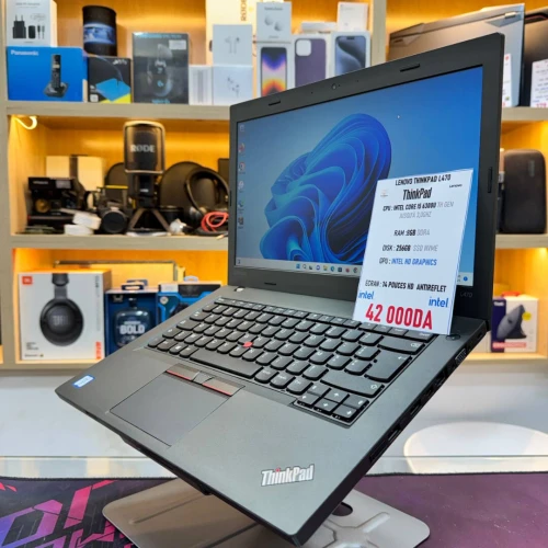 LENOVO THINKPAD L470 I5 6300U 6TH GEN 8GB RAM 256GB SSD