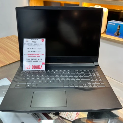 MSI DELTA 15 AMD RYZEN 5 5600HX AMD RADEON RX 5500M 16GB RAM 512GB SSD