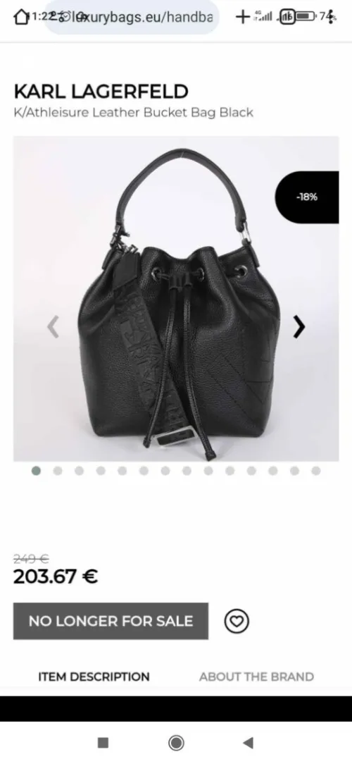 Sac femme original Karl lagerfeld
