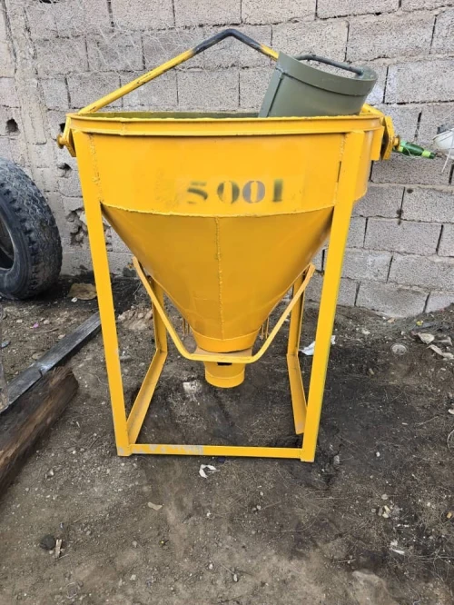 Benne à béton 500l. 750l. 1000l. 1200l