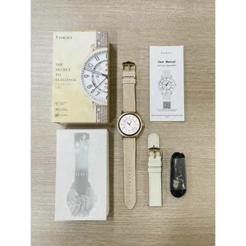 SMARTWATCH KIESLECT LOVE GOLD ET ROSE DOUBLE BRACELET