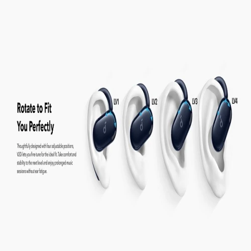 ANKER Soundcore V20i Écouteurs Bluetooth 5.4 Open-Ear avec 4 Micros ENC IA