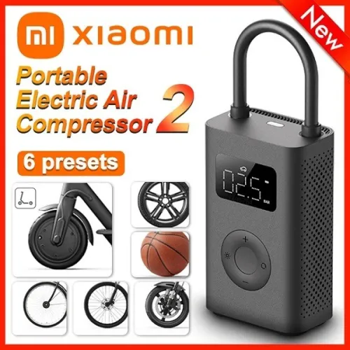AIR COMPRESSEUR XIAOMI 2 PORTABLE ELETRIQUE AIR OMPRESSOR 2