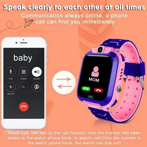 Montre Connectée Enfants Modio MK06 1,44 Pouces Caméra Etanche IP67 Emplacement Carte SIM 