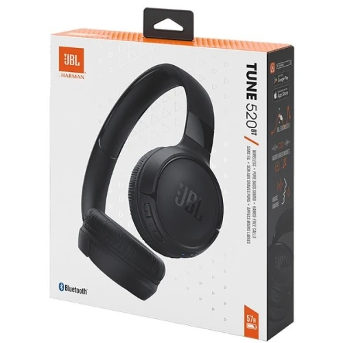 JBL Tune 520BT Casque supra-auriculaire sans fil Bluetooth 5.3 autonomie 57 heures Noir