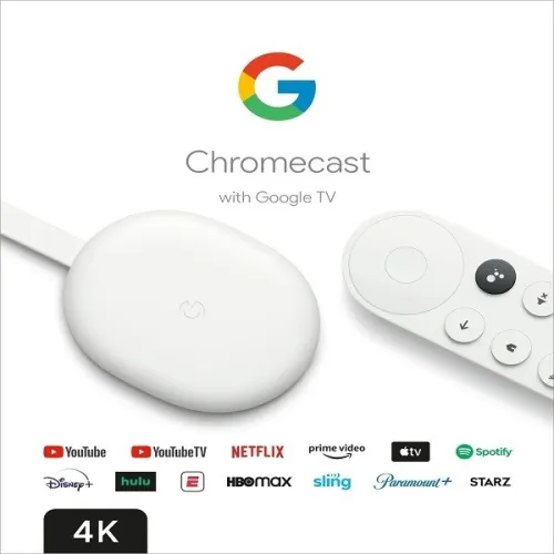 GOOGLE CHROMECAST WITH GOOGLE TV 4K ORIGINAL
