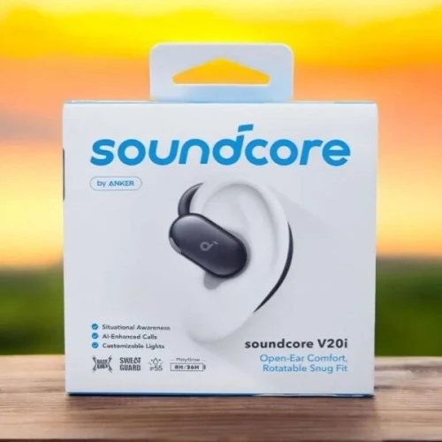 ANKER Soundcore V20i Écouteurs Bluetooth 5.4 Open-Ear avec 4 Micros ENC IA