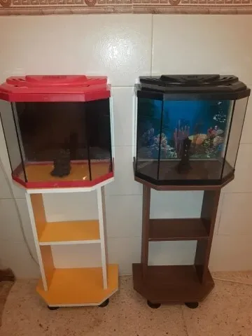 Aquarium avec meuble d'origine 40 litres