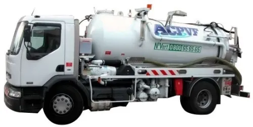 Camion hydraulique débouchage vidange 
