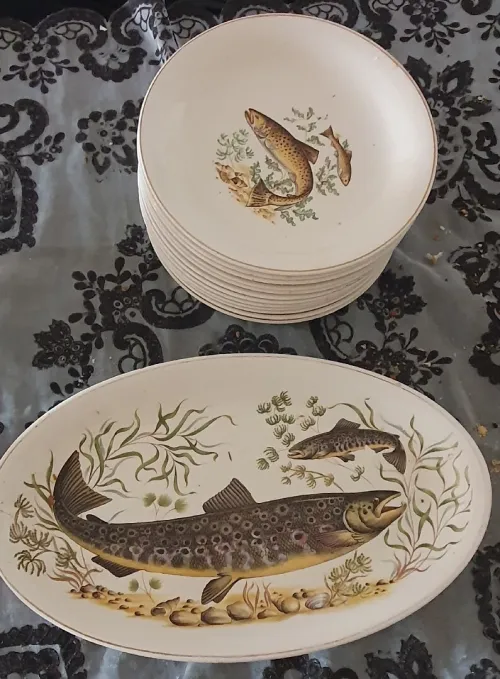 Service de table poisson