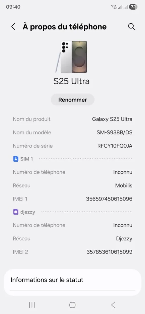 Samsung S25 ultra