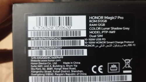 Honor Magic Magic7Pro