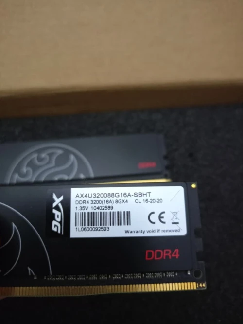 RAM DDR4 16GB (8GBX2) 3200MHZ XPG