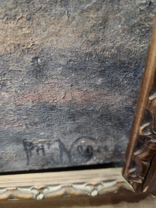 Ancien tableau signe casbah constantine
