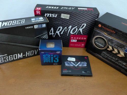 PC Gamer Rx570 - RAM 16Gb - SSD 256Gb